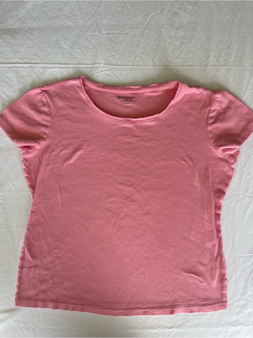 Northcrest Short Sleeve Crewneck Tee - Light Pink